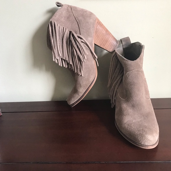 Steve Madden Shoes - Steve Madden Heeled Fringe Booties